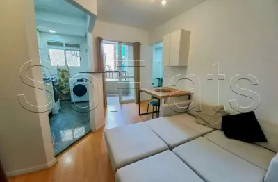 Residencial Loose In, flat disponível para locação contendo 36m², 01 dormitório e 01 vaga.