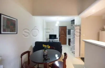 Flat place vendome disponível para venda com 50m², 01 dorm e 01 vaga de garagem