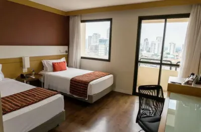 Flat no quality faria lima com 29m², 1 dorm e 1 vaga disponível locação