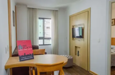 Flat disponível locação no  sp pinheiros com 28m², 1 dorm e 1 vaga