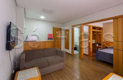 Flat no jardim paulista próximo a avenida 9 de julho e shopping pamplona disponível para locação.