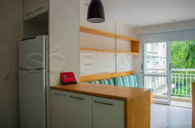 Flat choice panamby para locação com 1 dormitório e 1 vaga, próximo da ponte joão dias