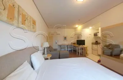 Flat disponível locação em santo amaro próximo a marginal pinheiros