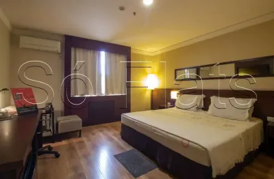 Flat transamérica congonhas 29m² e 1 dormitório e 1 vaga disponível locação prox ao aeroporto.