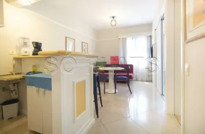Apartamento ninety disponível para locação contendo 33m² 1 dorm 1 vaga no jd paulista.