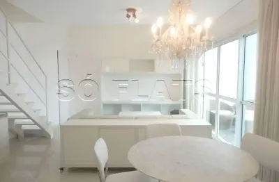 Blue loft na vila nova conceição com 1 dorm e 1 vaga disponível para locação