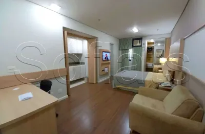 Flat disponível locação na chácara santo antônio próximo a marginal pinheiros.
