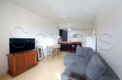 Apartamento le bougainville 1 dorm e 1 vaga de garagem disponível locação em alphaville