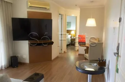 Flat disponível locação na vila olímpia com 2 dormitórios próximo da av bandeirantes