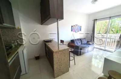 Flat choice panamby disponível para locação com 1 dormitório e 1 vaga de garagem.