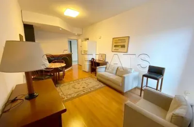 Flat le bougainville 1 dormitório e 1 vaga disponível locação em alphaville comercial