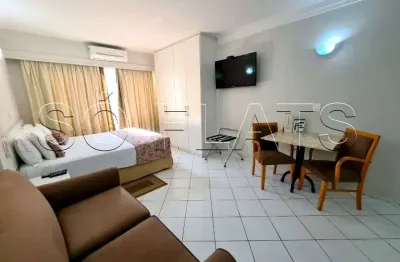 American loft 32m² 1 dorm e 1 vaga de garagem em perdizes disponível para locação.