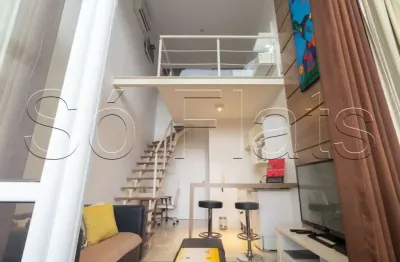 Flat dali nyc disponível para venda com 40m², 01 dorm e 01 vaga de garagem