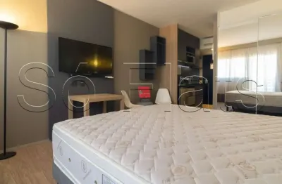 Alpha stay disponível para locação com 29m², 1 dormitório e 1 vaga de garagem