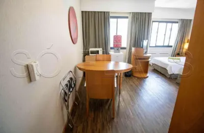 Flat slaviero moema 26m² 1 dormitório 1 vaga de garagem, disponível para locação.
