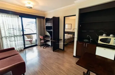 Flat the palace com 36m² contendo 1 dormitório e 1 vaga em moema disponível para locação.
