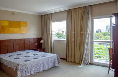 Flat blue tree verbo divino na chácara santo antônio com 30m² para locação.