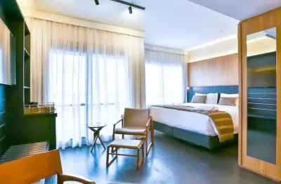 Excelente flat para moradia e investimento nos jardins - the flat