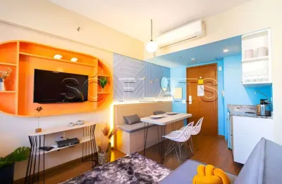 Flat na bela vista disponível para venda com 28m² e 01 vaga de garagem