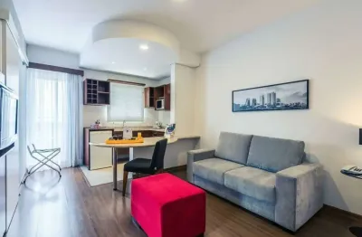 Flat em frente ao shopping jk na vl olímpia, no pool de investimento