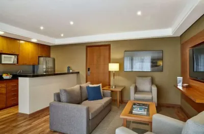 Flat george v casa branca disponível para venda com 60m², 01 dorm e 01 vaga de garagem