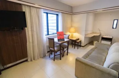 Apartamento mobiliado disponível para venda com 33m² e 01 vaga de garagem