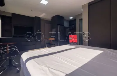 Flat transamerica jardins, disponível para venda com 42m², 02 dorms e 01 vaga