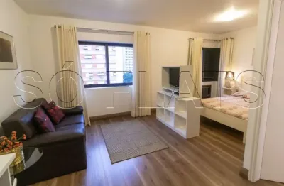 Flat new citi com 32m² disponível para locação mobiliado no itaim próximo a av. 9 de julho.