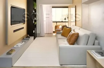 Flat central park para venda com 44m², 01 dormitório e 01 vaga de garagem