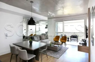 Residencial geo berrini, apto disponível para venda com 70m², 01 dormitório e 01 vaga de garagem