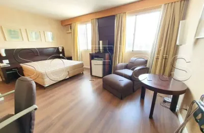 Apartamento mobiliado disponível para venda com 25m² e 01 vaga de garagem
