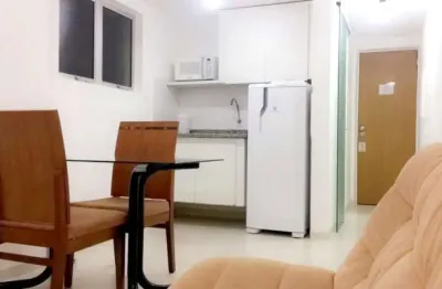 Apartamento totalmente mobiliado disponível para venda com 29m² e 01 vaga de garagem