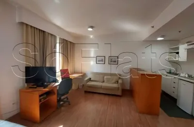 Flat comfort suítes alphaville disponível para venda com 28m², 01 dormitório e 01 vaga de garagem