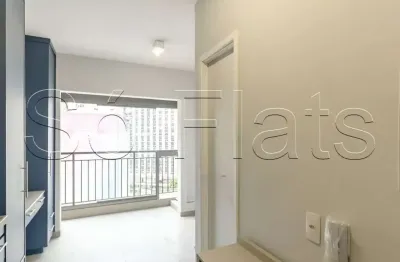 Residencial think home republica disponível para locação contendo 23m² e 1 dormitório