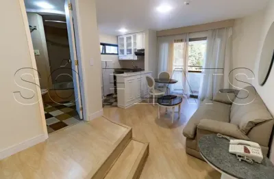 Ótimo flat nos jardins, próximo a paulista, disponível para locação e com entrada imediata.