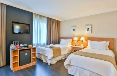 Flat radisson berrini para locação com 29m² contendo 1 dormitório e 1 vaga de garagem.