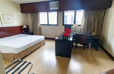 Flat disponível para locação no wyndham berrini, contendo 29m², 1 dormitório e 1 vaga de garagem.