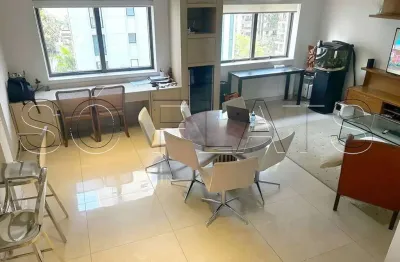 Flat la residence itaim apto junção disponível para venda com 80m², 01 dorm e 02 vagas de garagem