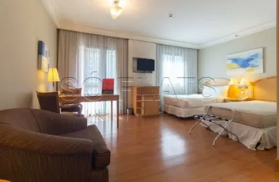 Apartamento no tryp higienópolis com 33m², 1 dormitório e 1 vaga disponível locação.