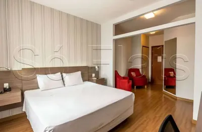 Flat ibis styles campinas alphaville, disponivel para venda com 32m², 01 dorm