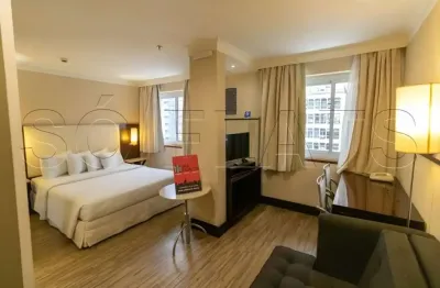 Flat transamérica international plaza disponível para venda com 40m², 02 dorms e 01 vaga de garagem