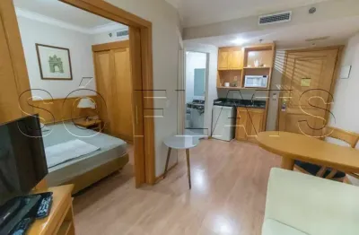 Flat em pinheiros com 1 dormitório e 1 vaga de garagem disponível para locação