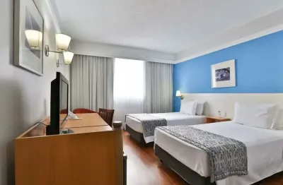 Flat disponível para locação no slaviero downtown contendo 22m², 1 dormitório e 1 vaga de garagem.