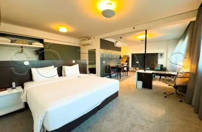 Flat blue tree alphaville, disponivel para venda com 53m², 01 dorm e 01 vaga