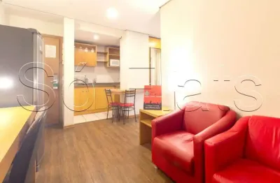 Flat no blue tree santo andré disponível para locação com 43m² contendo 1 dormitório e 1 vaga.