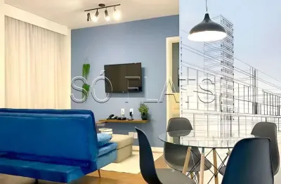 Flat adagio berrini, disponível para venda com 43m², 01 dorm e 01 vaga