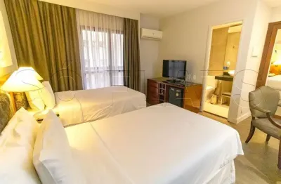 Flat hilton sp itaim disponível para venda com 25m², 01 dorm e 01 vaga de garagem