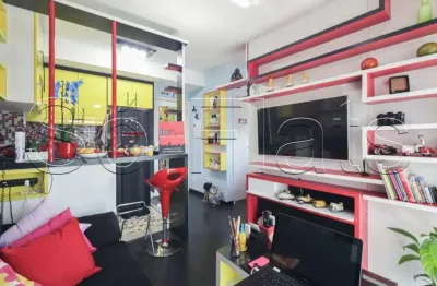 Studio disponível para locação com 1x dormitório na chácara santo antônio totalmente reformado.