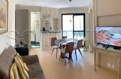 Flat free flex disponível para venda com 58m² com 2 dorms e 2 vaga para venda