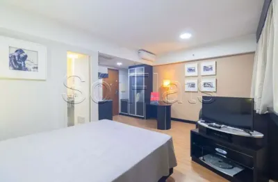 Studio no jardim paulista próximo do hospital beneficência portuguesa disponível para locação.